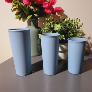 Vintage Tupperware Stackable Cups 116-17, 115-35, 107-37